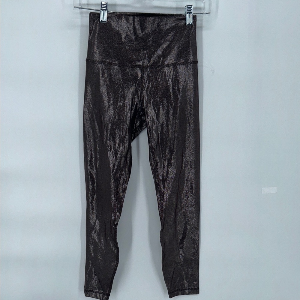 lululemon Align Women’s High-Rise Pant- Radiate Foil Print French Press SZ4 - Picture 5 of 11